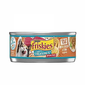 פריסקיז Friskies - שימור נתחי עוף וטונה ברוטב 156 גרם פריסקיז Friskies - שימור נתחי עוף וטונה ברוטב 156 גרם
