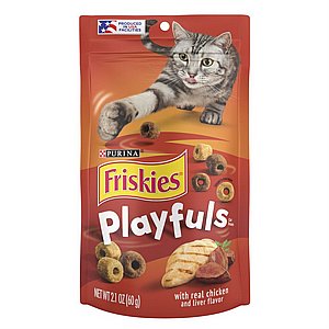 פריסקיז Friskies Playfuls חטיף לחתול בטעם עוף וכבד 60 גרם פריסקיז Friskies Playfuls חטיף לחתול בטעם עוף וכבד 60 גרם