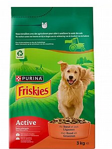פריסקיז - Friskies - Active כלב בוגר בקר וירקות 3 ק"ג פריסקיז - Friskies - Active כלב בוגר בקר וירקות 3 ק"ג