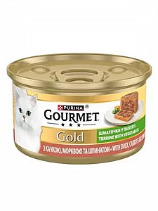 פנסי פיסט Fancy Feast גורמה גולד פטה ברווז עם נתחי ברווז גזר ותרד 85 גרם פנסי פיסט Fancy Feast גורמה גולד פטה ברווז עם נתחי ברווז גזר ותרד 85 גרם
