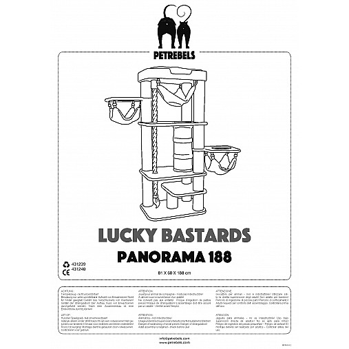 Lucky Bastards Panorama 188 Cream