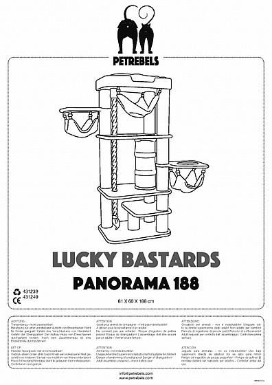Lucky Bastards Panorama 188 Grey