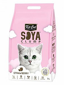 חול Soya אקו פרינדלי מתגבש בניחוח תות 7 ליטר חול Soya אקו פרינדלי מתגבש בניחוח תות 7 ליטר