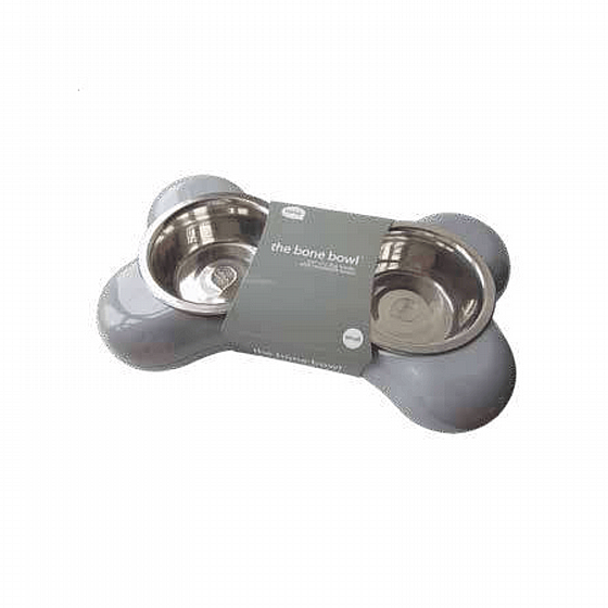 ���� ����� ����� ����� ��� - THE BONE DOUBLE BOWL CHIEN - ���� ���� 