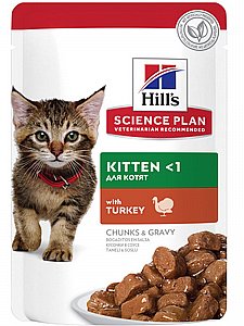 פאוץ Hills לחתול קיטן הודו ברוטב 85 גרם פאוץ Hills לחתול קיטן הודו ברוטב 85 גרם