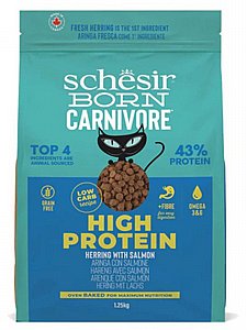 מזון יבש Schesir Born Carnivore לחתולים סלמון הרינג 1.25 קג מזון יבש Schesir Born Carnivore לחתולים סלמון הרינג 1.25 קג